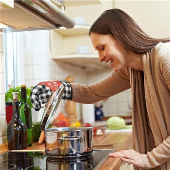 6 Pack Fall Thanksgiving Kitchen‎ Set with 2 Pcs Kitchen Pumpkin Dish Towel - Picture 6 of 6